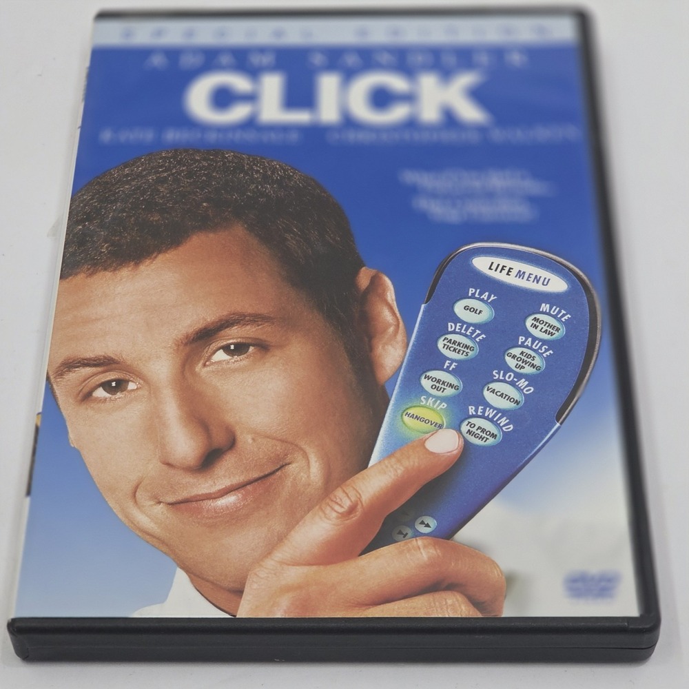 Click DVD Special Edition Adam Sandler Kate Beckinsale Christopher Walken Comedy